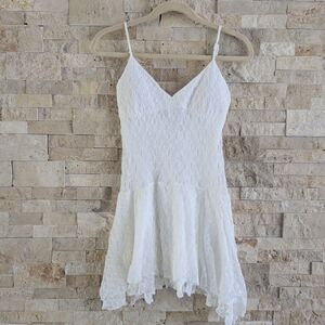 Hollister lace mini dress XS